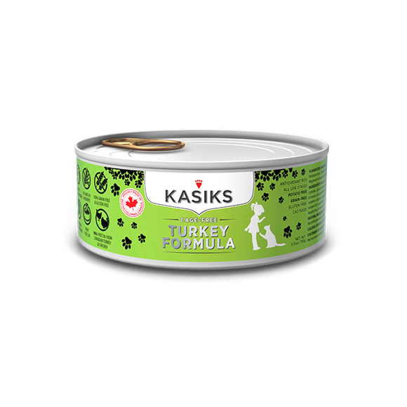 Kasiks Cage Free Turkey Cat 5.5z