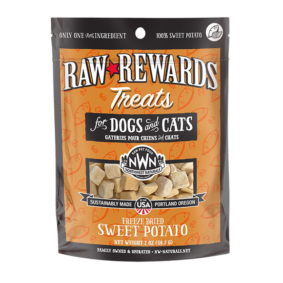 Northwest Naturals Freeze Dried Sweet Potato Treats 2oz