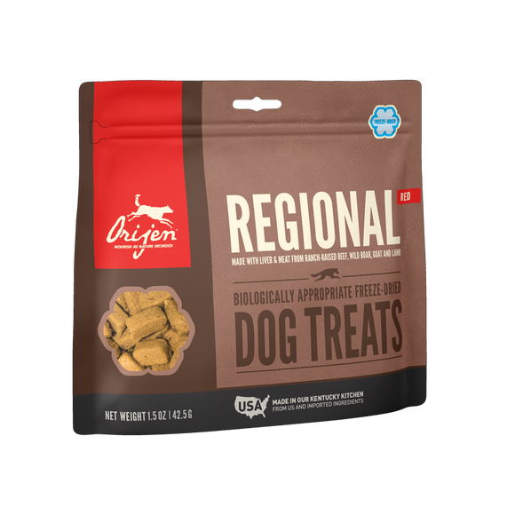 Orijen Dog Treat USA Regional Red