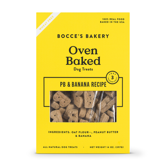 Bocces PB Banana Treats 14oz