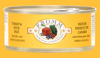 Fromm 4 Star Cat Turkey Duck Pate 5.5z