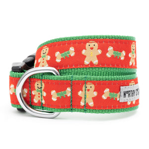 The Worthy Dog Gingerbread Bones Collar