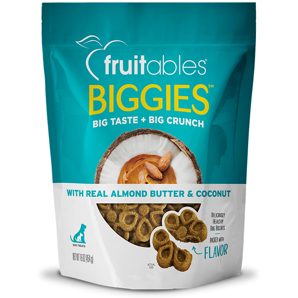 Fruitables Biggies Almond Butter & Coconut 16oz