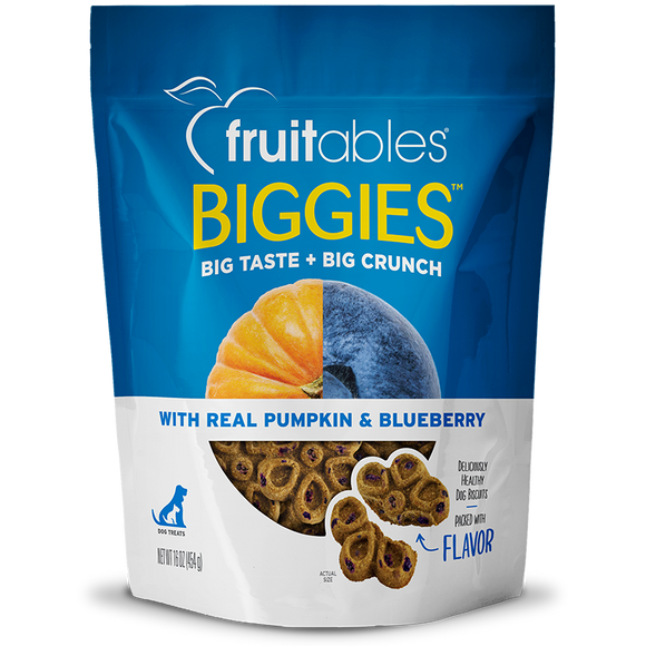 Fruitables Biggies Pumpkin Blueberry Treat 16oz