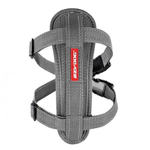 EzyDog Chest Plate Harness Gray