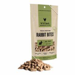 Vital Essentials Dog Freeze Dried Treat Rabbit Bites 2oz