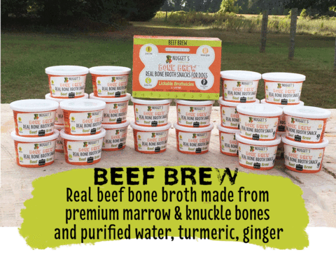 Nugget's Bone Brew Beef 4oz 4pk