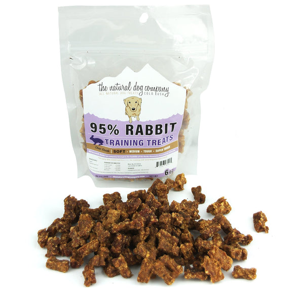 Natural Dog Rabbit Bites 6oz