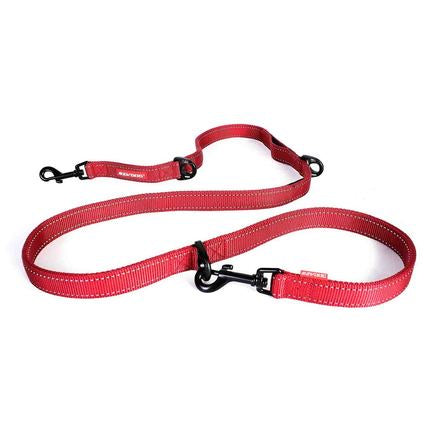 EzyDog Vario 6 w/Snap Hook Red