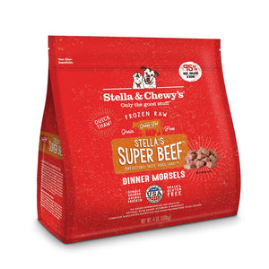 Stella & Chewy's Raw Beef Morsels Dog 4lb