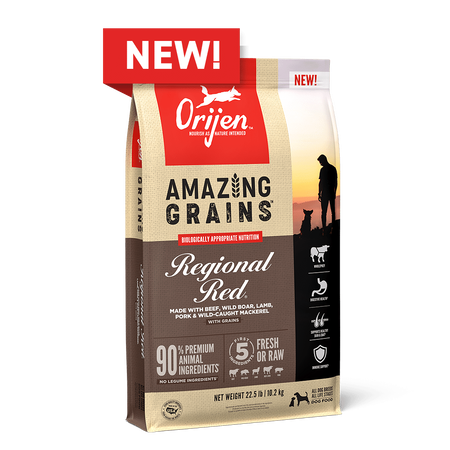 Orijen Dog Amazing Grains Regional Red *SO*