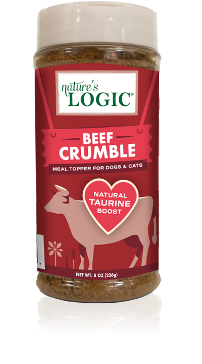 Nature's Logic Beef Crumble Topper 8oz