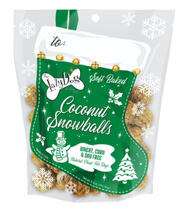 Lazy Dog Coconut Snowballs Stocking