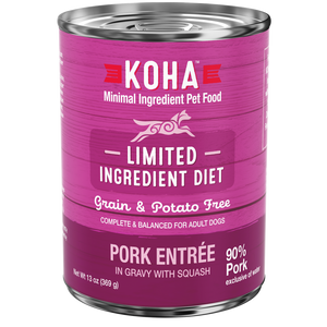 KOHA Dog GF LID 90% Pork 13oz