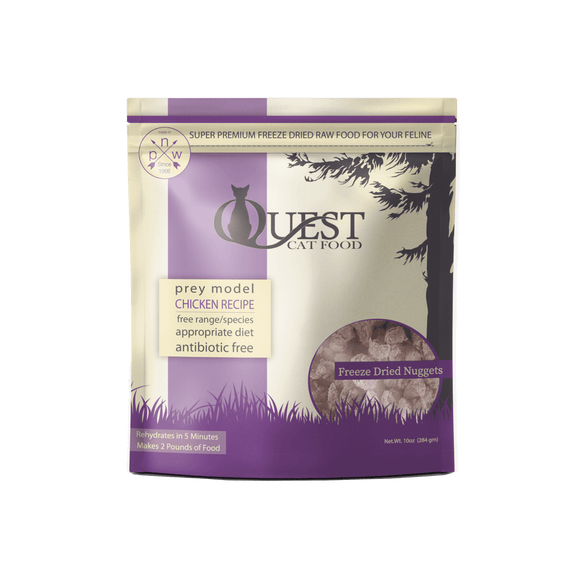 Steve's Quest Cat Freeze Dried Nuggets Chicken 10oz