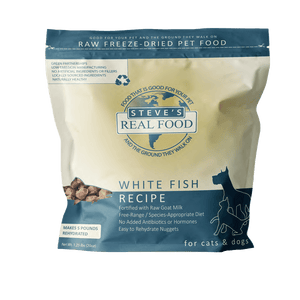 Steve's Freeze Dried Nuggets Whitefish 20oz