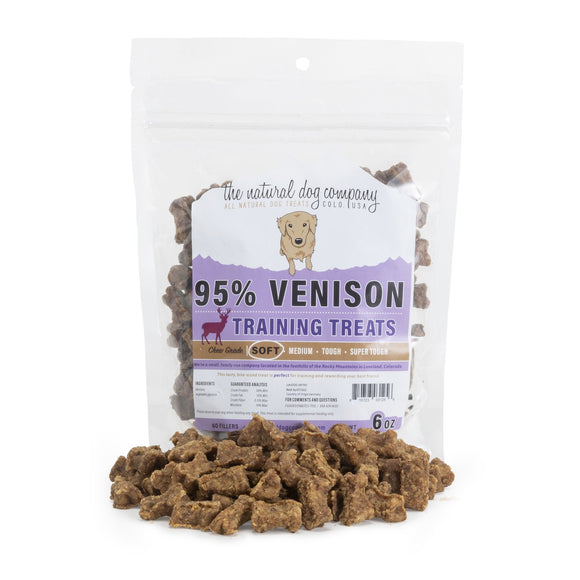 Natural Dog Venison Bites 6oz