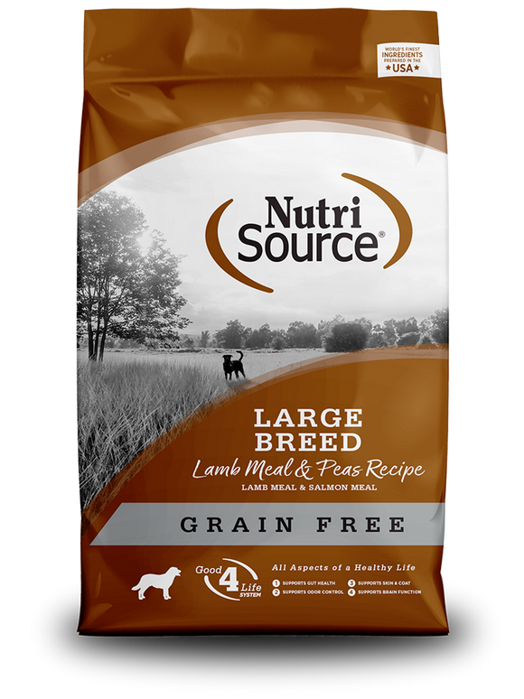 NutriSource Large Breed Adult GF Lamb Dog