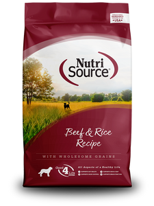 NutriSource Beef Brown Rice Dog