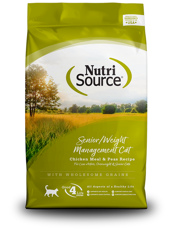 NutriSource Senior Weight Management Cat