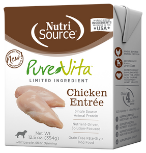 Purevita Dog Grain Free Chicken Entree 12.5oz