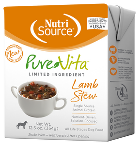 Purevita Dog Lamb Stew 12.5oz