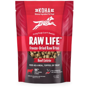 KOHA Dog GF Raw Freeze Dried Bites Beef 14oz*