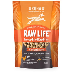 KOHA Dog GF Raw Freeze Dried Bites Chicken 14oz*