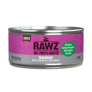 Rawz Cat Senior Chicken Green Mussel & Pumpkin 5.5oz