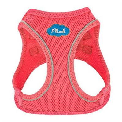 Plush Step in Air Mesh Harness Bubblegum Pink