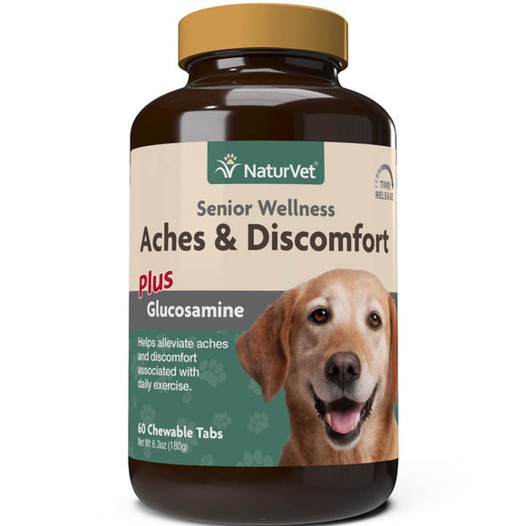 NaturVet Senior Wellness Aches & Discomfort 60 Tabs