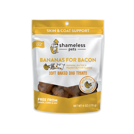 Shameless Pets Banana Bacon Soft Baked 6oz