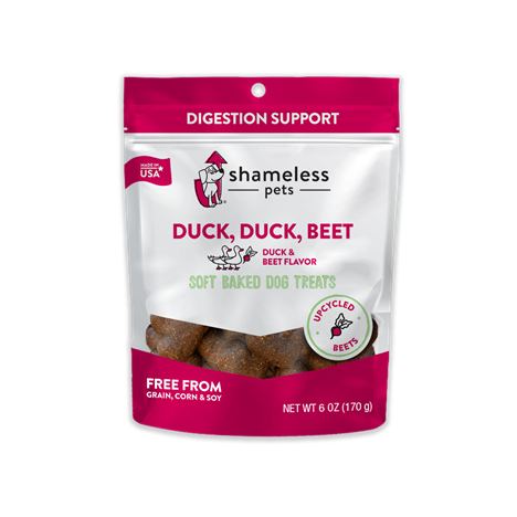 Shameless Pets Duck Beet Soft Baked 6oz