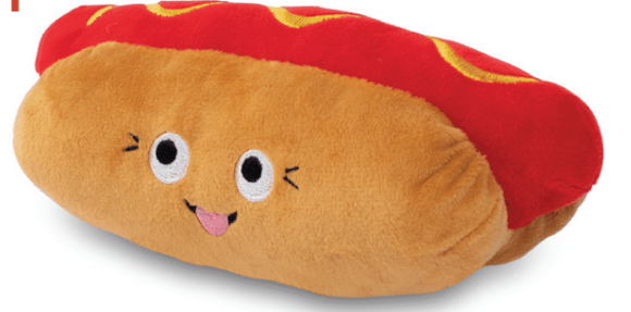 Fringe Suns Out Buns Out Plush Dog Toy