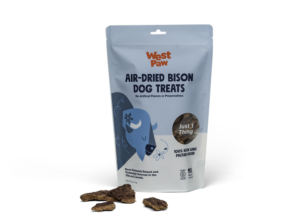 West Paw Air Dried Bison Lung 2.5oz