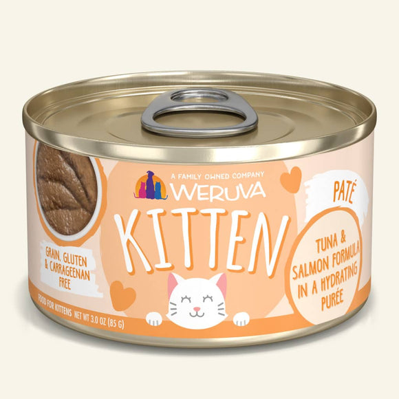 Weruva Kitten Puree Tuna Salmon 3oz