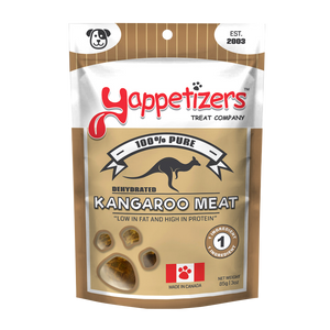 Yappetizers Dehydrated Kangaroo 3oz