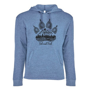 Tail & Trails Hoodie Blue