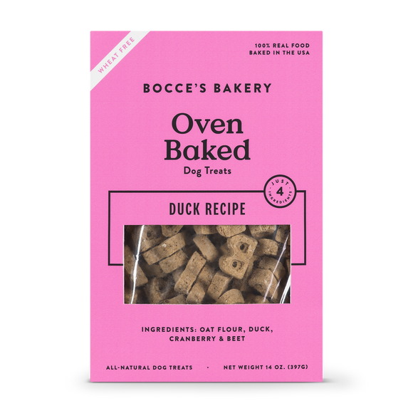 Bocces Duck Treats 14oz