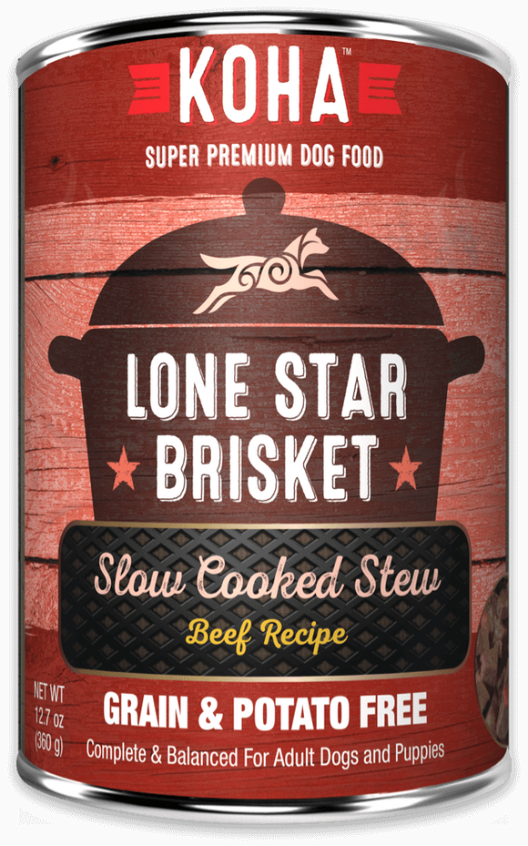 KOHA Dog GF Stew Lone Star 12.7oz