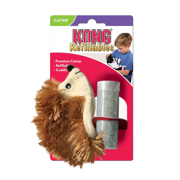 Kong Refillable Catnip Hedgehog