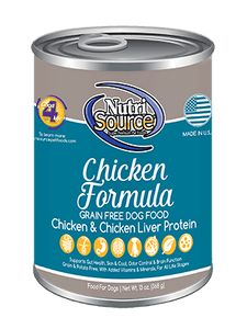 NutriSource K9 GF Chicken 13z