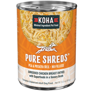 KOHA Dog GF Shredded Chicken Pumpkin 12.5oz