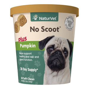 NaturVet No Scoot Pumpkin 60ct