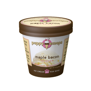 Puppy Scoops Ice Cream Maple Bacon