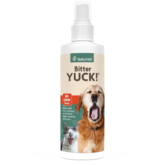 NaturVet Bitter Yuck No Chew Spray 16oz