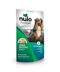 Nulo Dog Chicken Duck Kale Pouch 2.8oz