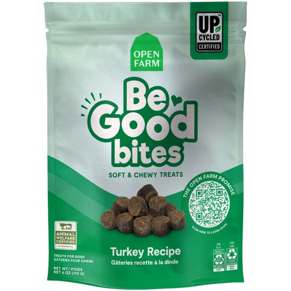 Open Farm Dog Be Good Bites Turkey 6oz