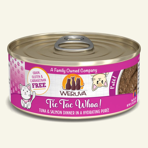 Weruva GF Cat Pate Tic Tac Whoa 5.5oz