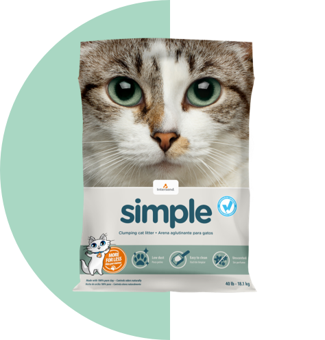 Intersand Simple Clumping Litter 40lb